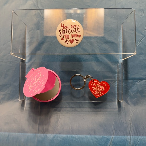 Charming Pink Galentine's Day Tote Bag filled with fun gifts - Picture 7 of 7